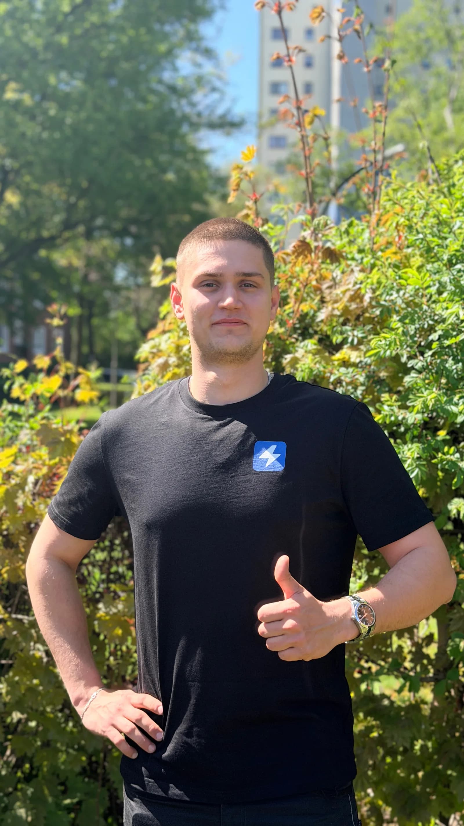 Daniil vom Team von Blitz Hamburg