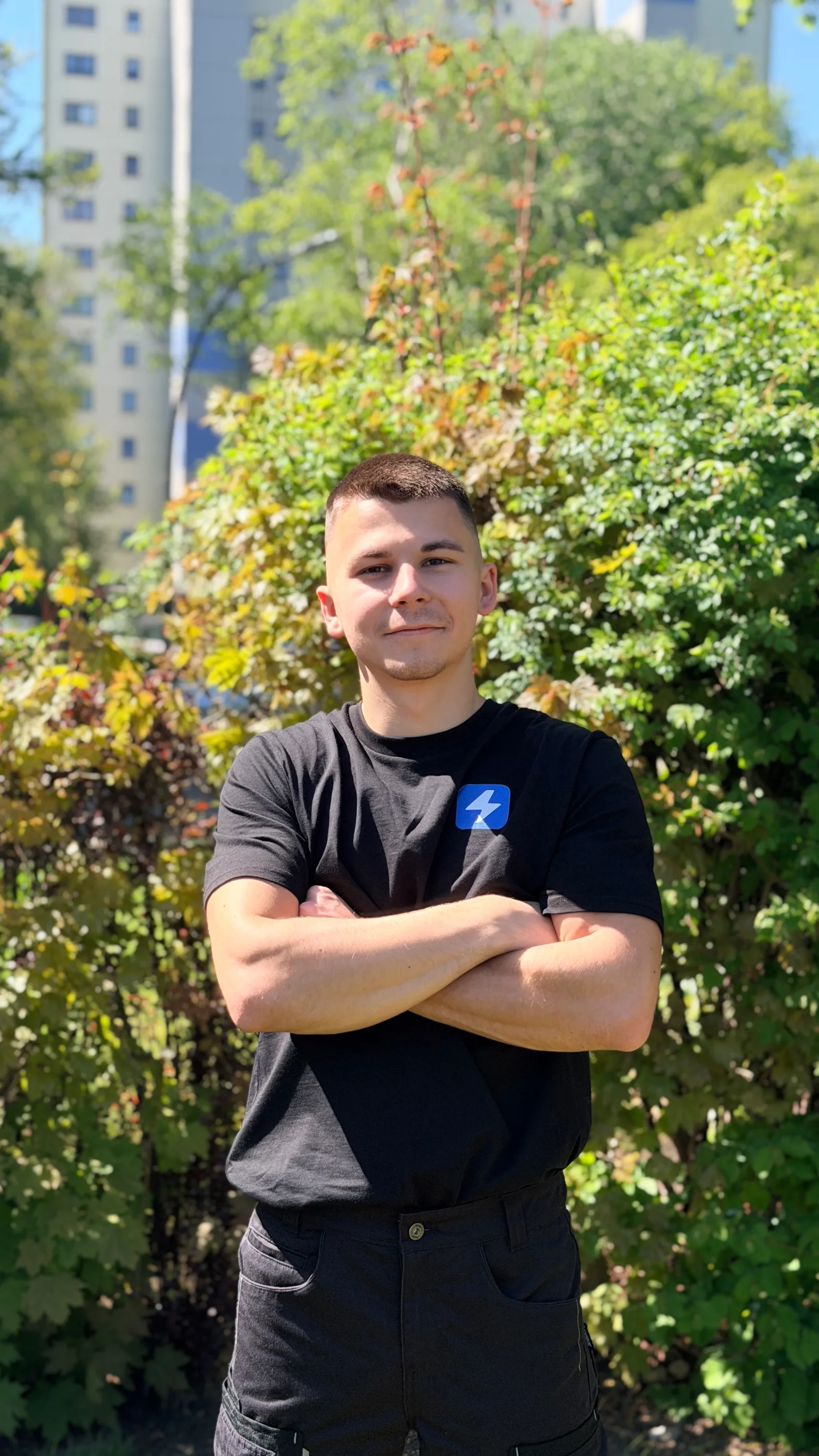 Serhii vom Team von Blitz Hamburg